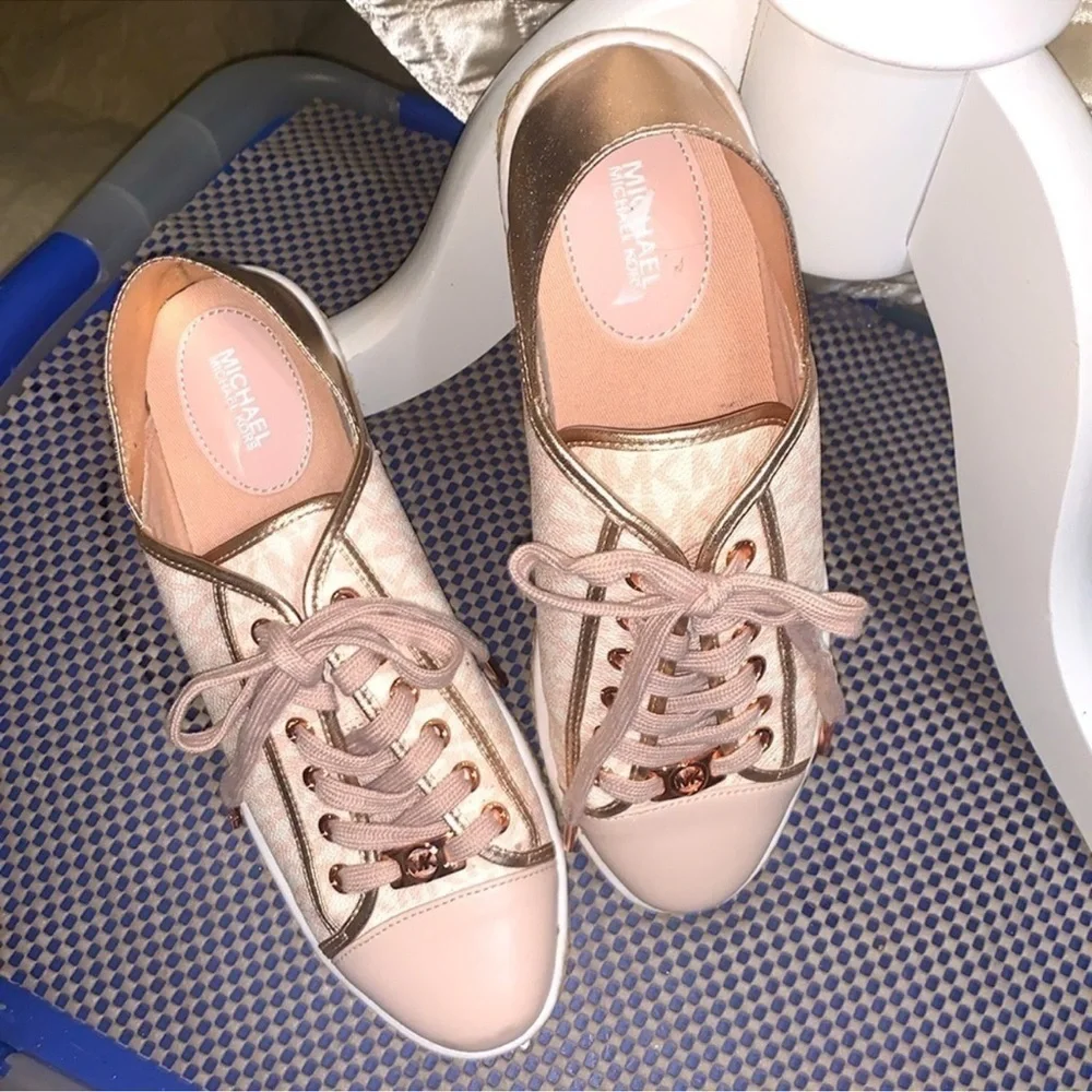 Michael Kors Women's Blush Pink Sneakers
